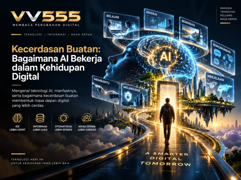 Kecerdasan buatan dan AI dalam kehidupan digital modern
