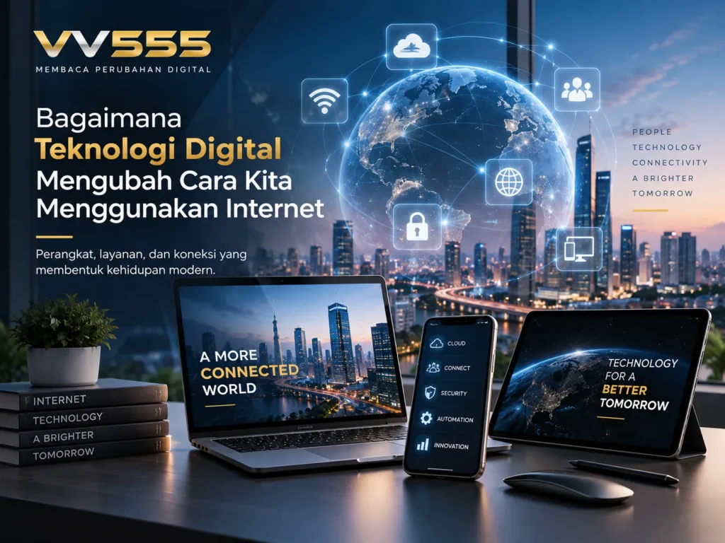 Teknologi digital mengubah cara kita menggunakan internet